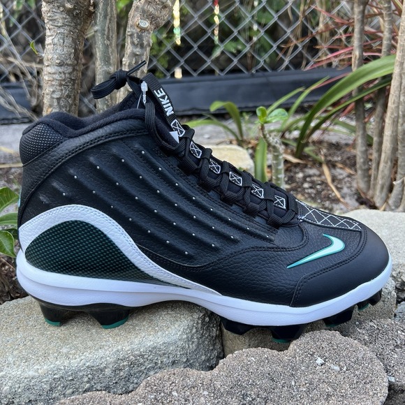 NEW Nike Griffey 2 MCS Baseball Cleats Black Freshwater HF1579-002 Size 10.5